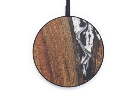 Circle Wood+Resin Wireless Charger - Melina (Artist Pick, 611871) Online