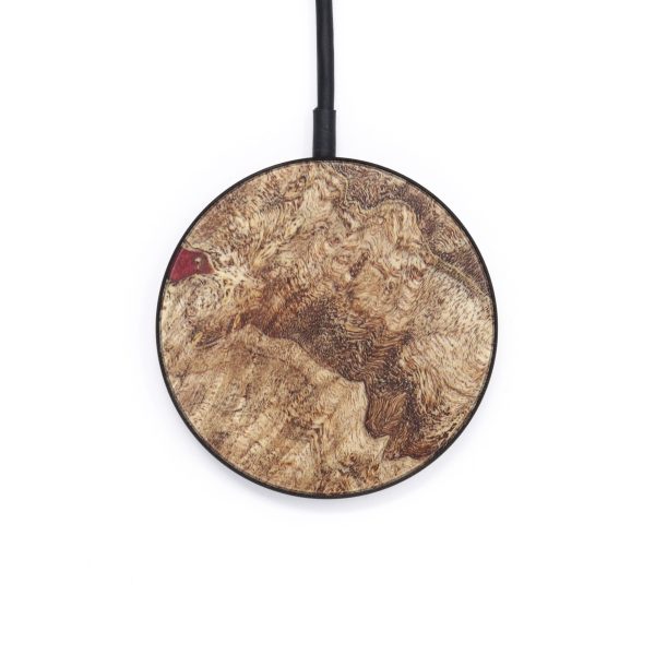 Circle Burl Wood Wireless Charger - Tenisha (Maple Burl, 611799) Sale