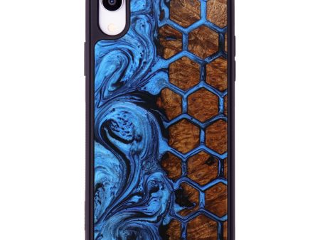 iPhone Xr Wood+Resin Phone Case - Dessie (Pattern, 615924) For Cheap