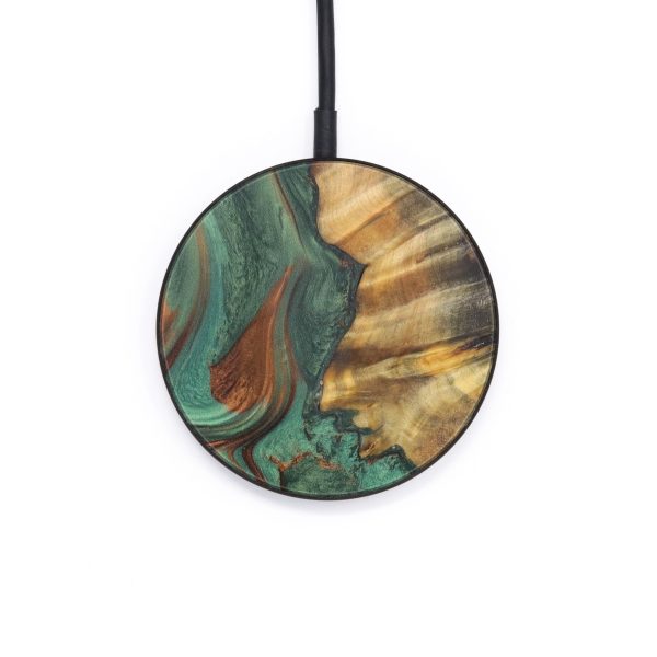 Circle Wood+Resin Wireless Charger - Leylani (Artist Pick, 611753) Cheap