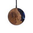 Circle Wood+Resin Wireless Charger - Alfredo (Dark Blue, 612522) For Discount