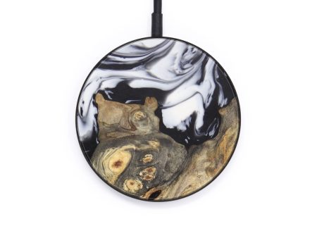 Circle Wood+Resin Wireless Charger - Joslynn (Artist Pick, 611859) For Discount