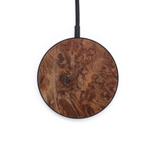 Circle Burl Wood Wireless Charger - Laraine (Maple Burl, 611802) on Sale