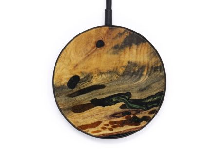 Circle Wood+Resin Wireless Charger - Coleman (Artist Pick, 614604) For Discount