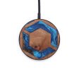 Circle Wood+Resin Wireless Charger - Alberta (Pattern, 611206) Supply