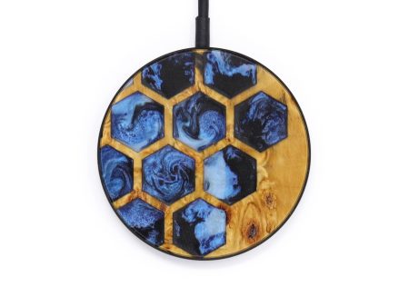 Circle Wood+Resin Wireless Charger - Adalee (Artist Pick, 610466) Supply