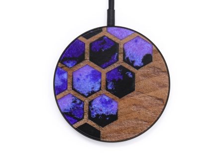 Circle Wood+Resin Wireless Charger - Rita (Pattern, 610199) Supply