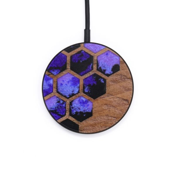 Circle Wood+Resin Wireless Charger - Rita (Pattern, 610199) Supply