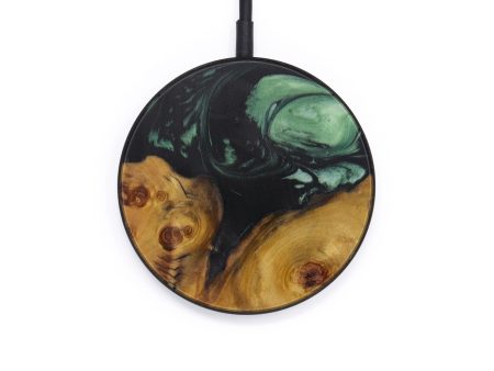 Circle Wood+Resin Wireless Charger - Murphy (Artist Pick, 612559) Online Hot Sale