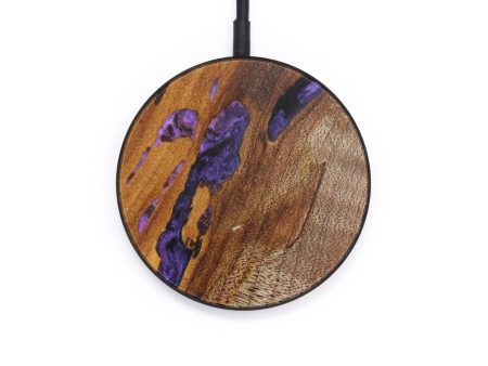 Circle Wood+Resin Wireless Charger - Harlan (Artist Pick, 611890) Hot on Sale