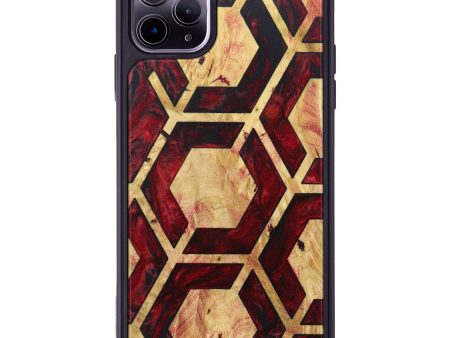 iPhone 11 Pro Max Wood+Resin Phone Case - Claudette (Pattern, 613460) For Discount