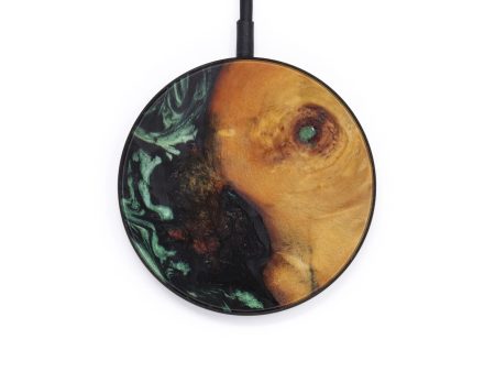 Circle Wood+Resin Wireless Charger - Leyla (Artist Pick, 611885) Online Hot Sale