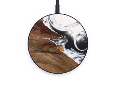 Circle Wood+Resin Wireless Charger - Harlyn (Artist Pick, 614742) Sale