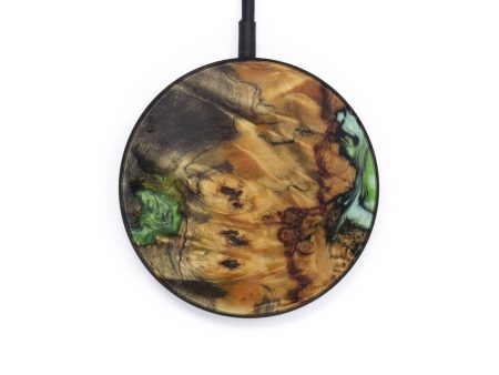 Circle Burl Wood Wireless Charger - Shayne (Buckeye Burl, 612496) Fashion