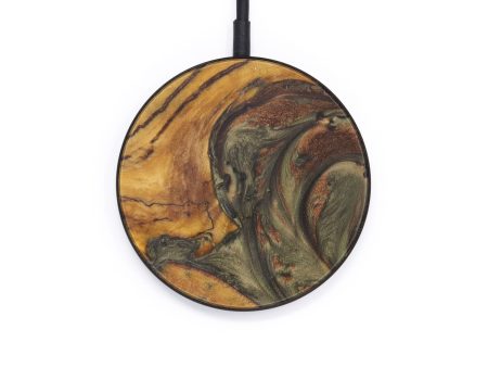 Circle Wood+Resin Wireless Charger - Ashanti (Artist Pick, 611892) Sale