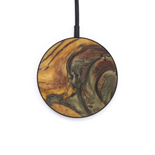 Circle Wood+Resin Wireless Charger - Ashanti (Artist Pick, 611892) Sale