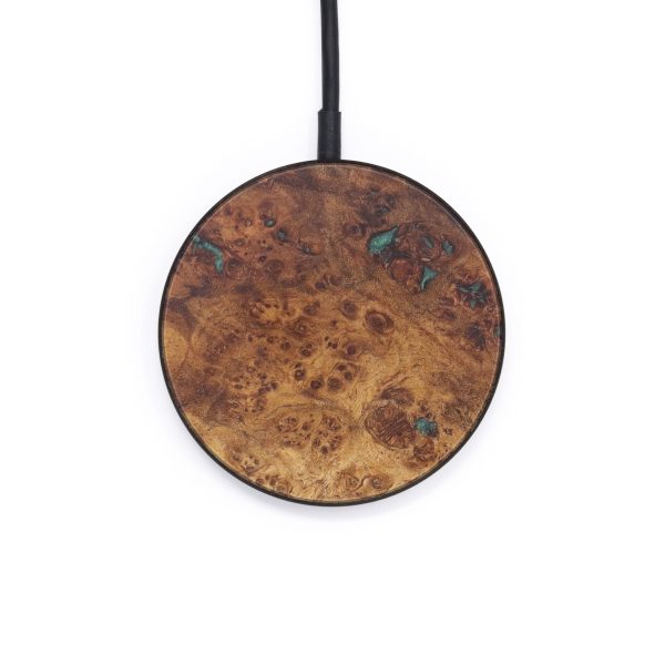 Circle Burl Wood Wireless Charger - Jagger (Maple Burl, 611798) Fashion