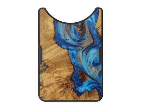 Alloy Wood+Resin Wallet - Anita (Artist Pick, 611232) For Sale