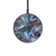 Circle ResinArt Wireless Charger - Deidra (Teal & Gold, 613323) Cheap