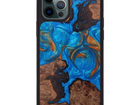 iPhone 12 Pro Max Wood+Resin Phone Case - Cali (Artist Pick, 611921) Supply