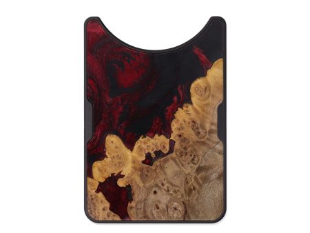 Alloy Wood+Resin Wallet - Janessa (Artist Pick, 612614) on Sale