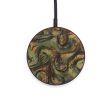 Circle ResinArt Wireless Charger - Giancarlo (Dark Green, 612550) Discount