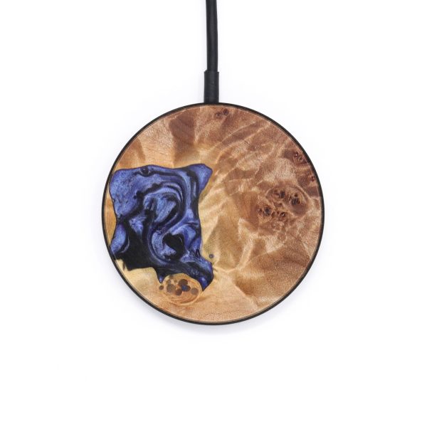 Circle Wood+Resin Wireless Charger - Madilynn (Artist Pick, 611855) Cheap