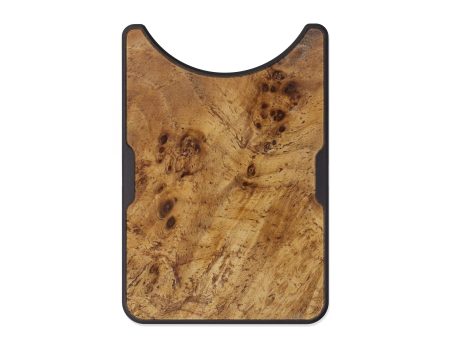 Alloy Burl Wood Wallet - Millard (Maple Burl, 611666) Online Sale