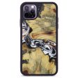 iPhone 11 Pro Max Wood+Resin Phone Case - Woodrow (Black & White, 612048) Cheap