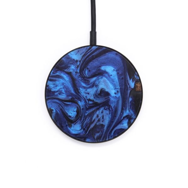 Circle ResinArt Wireless Charger - Finn (Dark Blue, 611784) Online Hot Sale