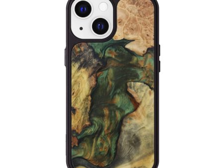 iPhone 13 Wood+Resin Phone Case - Addalynn (Mosaic, 612815) For Cheap