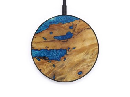 Circle Wood+Resin Wireless Charger - Sommer (Artist Pick, 613330) For Sale