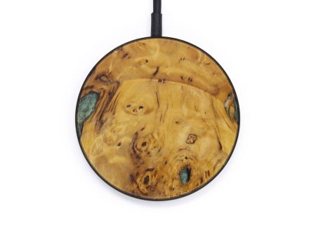 Circle Burl Wood Wireless Charger - Maite (Buckeye Burl, 612495) Online Sale