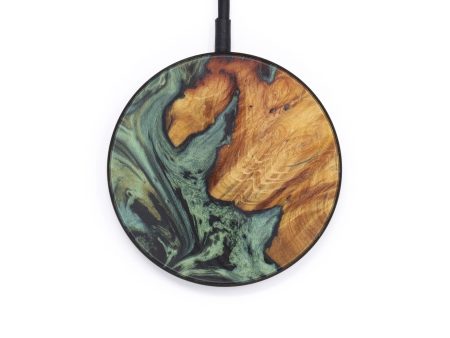 Circle Wood+Resin Wireless Charger - Mandie (Artist Pick, 611895) Online Sale