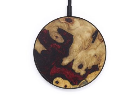 Circle Wood+Resin Wireless Charger - Effie (Artist Pick, 612564) Online Sale