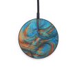 Circle ResinArt Wireless Charger - Connie (Teal & Gold, 613325) Online Hot Sale