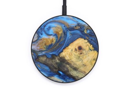 Circle Wood+Resin Wireless Charger - Eliel (Artist Pick, 611893) Online now