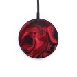 Circle ResinArt Wireless Charger - Sherryl (Dark Red, 611766) Online Hot Sale