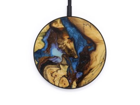 Circle Wood+Resin Wireless Charger - Adaline (Artist Pick, 612553) Hot on Sale