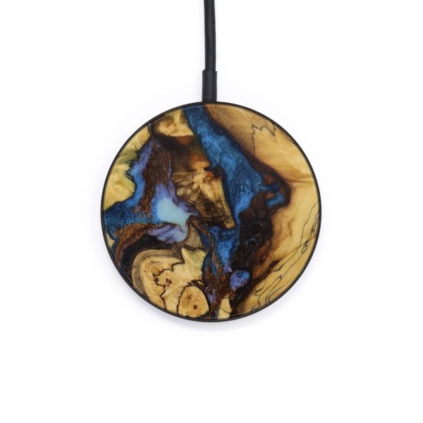 Circle Wood+Resin Wireless Charger - Adaline (Artist Pick, 612553) Hot on Sale