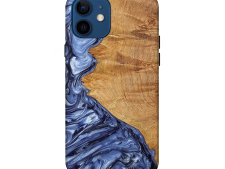 iPhone 12 Wood+Resin Live Edge Phone Case - Evangeline (Artist Pick, 613362) Discount