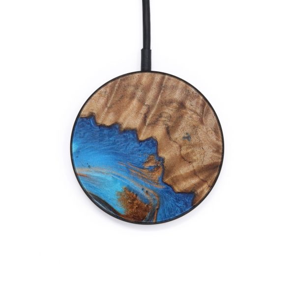 Circle Wood+Resin Wireless Charger - Cristiano (Artist Pick, 611218) For Cheap