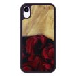 iPhone Xr Wood+Resin Phone Case - Goldie (Dark Red, 613033) Online