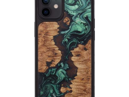 iPhone 12 Wood+Resin Phone Case - Bobby (Artist Pick, 612334) Online