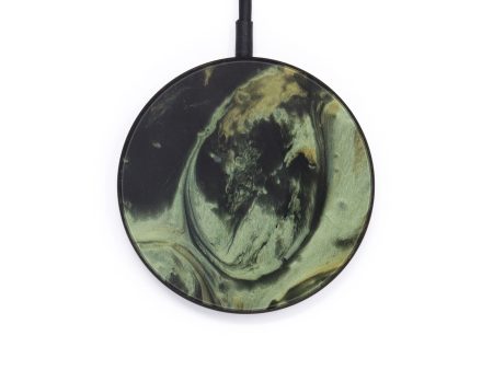 Circle ResinArt Wireless Charger - Ada (Dark Green, 613315) Online