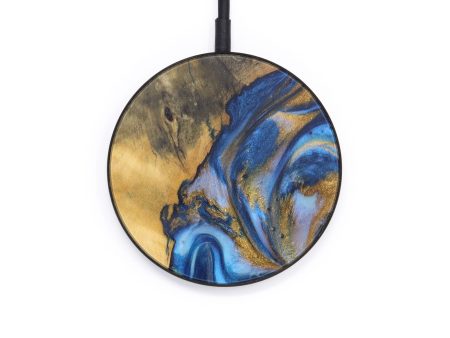 Circle Wood+Resin Wireless Charger - Valorie (Artist Pick, 611888) Supply