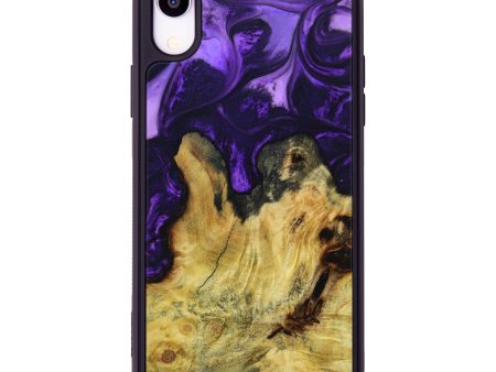 iPhone Xr Wood+Resin Phone Case - Kadence (Purple, 616607) Hot on Sale