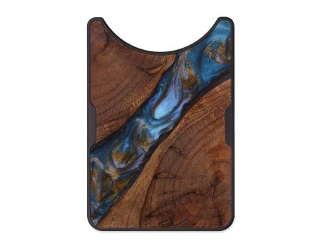 Alloy Wood+Resin Wallet - Krystle (Artist Pick, 612608) For Discount