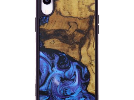 iPhone Xr Wood+Resin Phone Case - Julio (Artist Pick, 613732) Online Sale