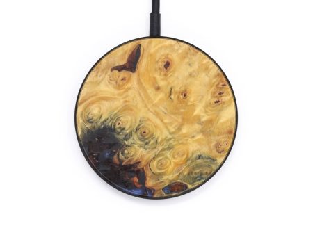 Circle Burl Wood Wireless Charger - Yuna (Buckeye Burl, 611779) Supply